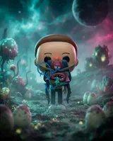Funko Pop! Animation Rick & Morty – Morty with Glorzo Rick - Thumbnail 9