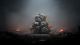Bandai Spirits Tamashii Effect Explosion Gray Accessory - Thumbnail 8
