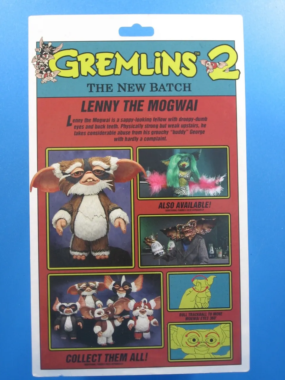 NECA Gremlins Ultimate Mogwais Lenny 4-Inch Miniature Action Figure - Image 5
