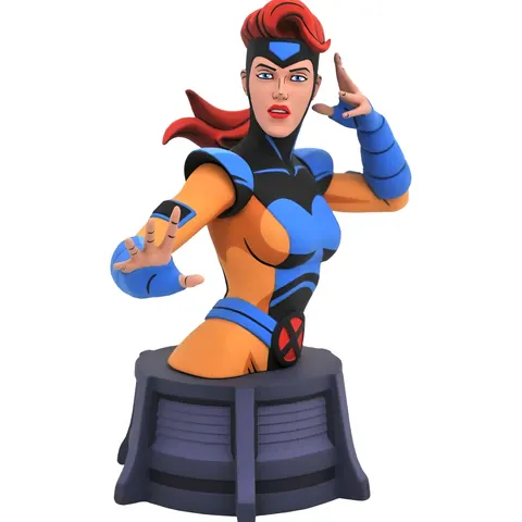 Diamond Select Toys Marvel Animated X‑Men Jean Grey Resin Bust
