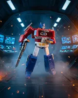 Hasbro Optimus Prime Leader Class Studio Series Action Figure – 7.25" - Thumbnail 7
