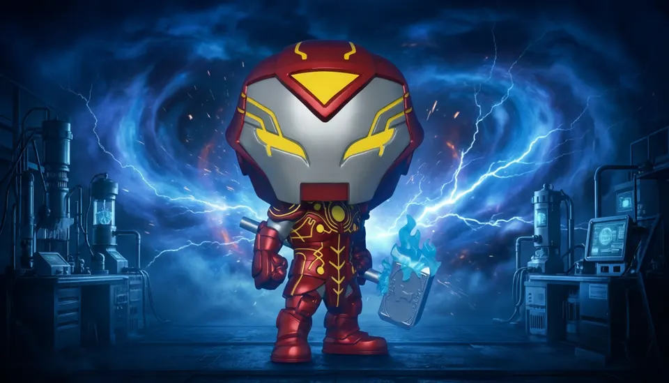 Funko Marvel Iron Hammer Infinity Warps POP Vinyl Figure