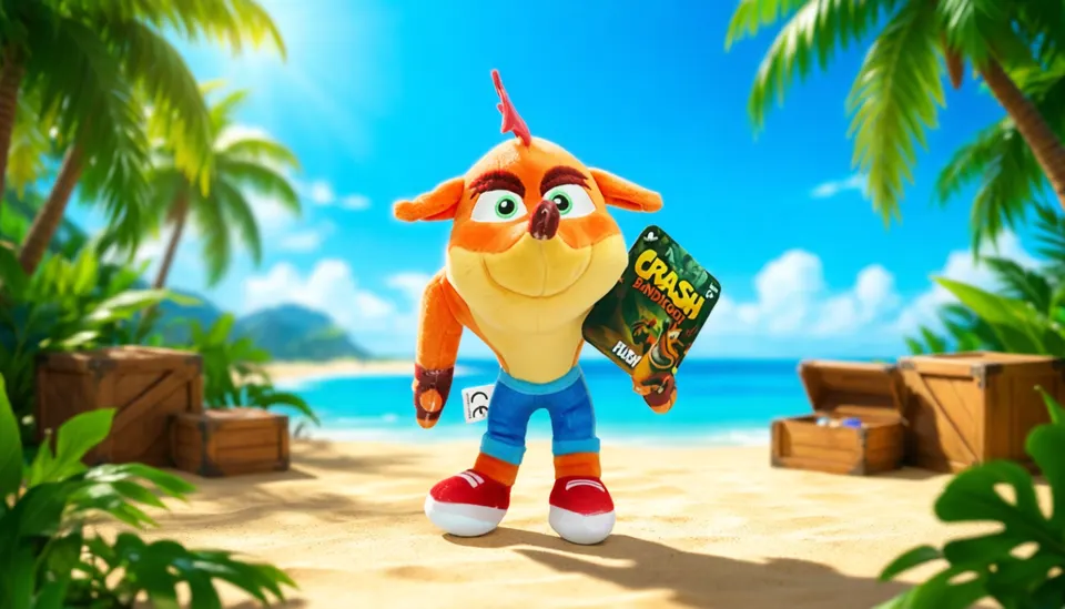 Barrado Crash Bandicoot 21 cm Plush Assortment