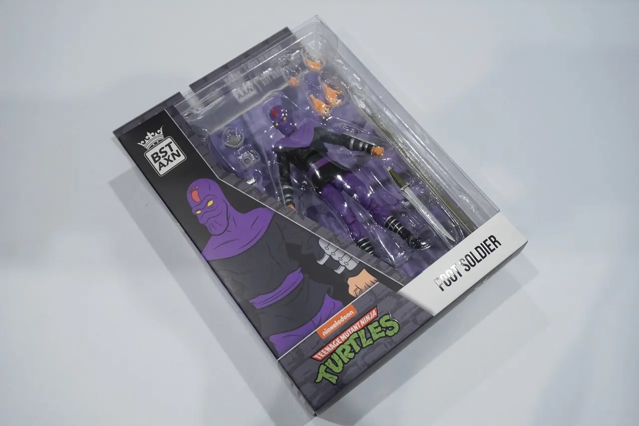 The Loyal Subject BST AXN TMNT Foot Soldier 5" Action Figure - Image 6