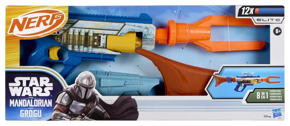 Hasbro Star Wars The Mandalorian & Grogu Nerf Dart Blaster - Image 7