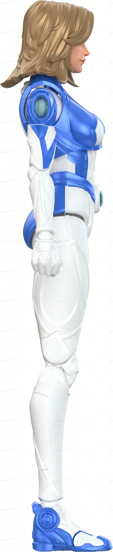 Blokees Invisible Woman Model Kit – Champion Class (Marvel Rivals) - Image 5