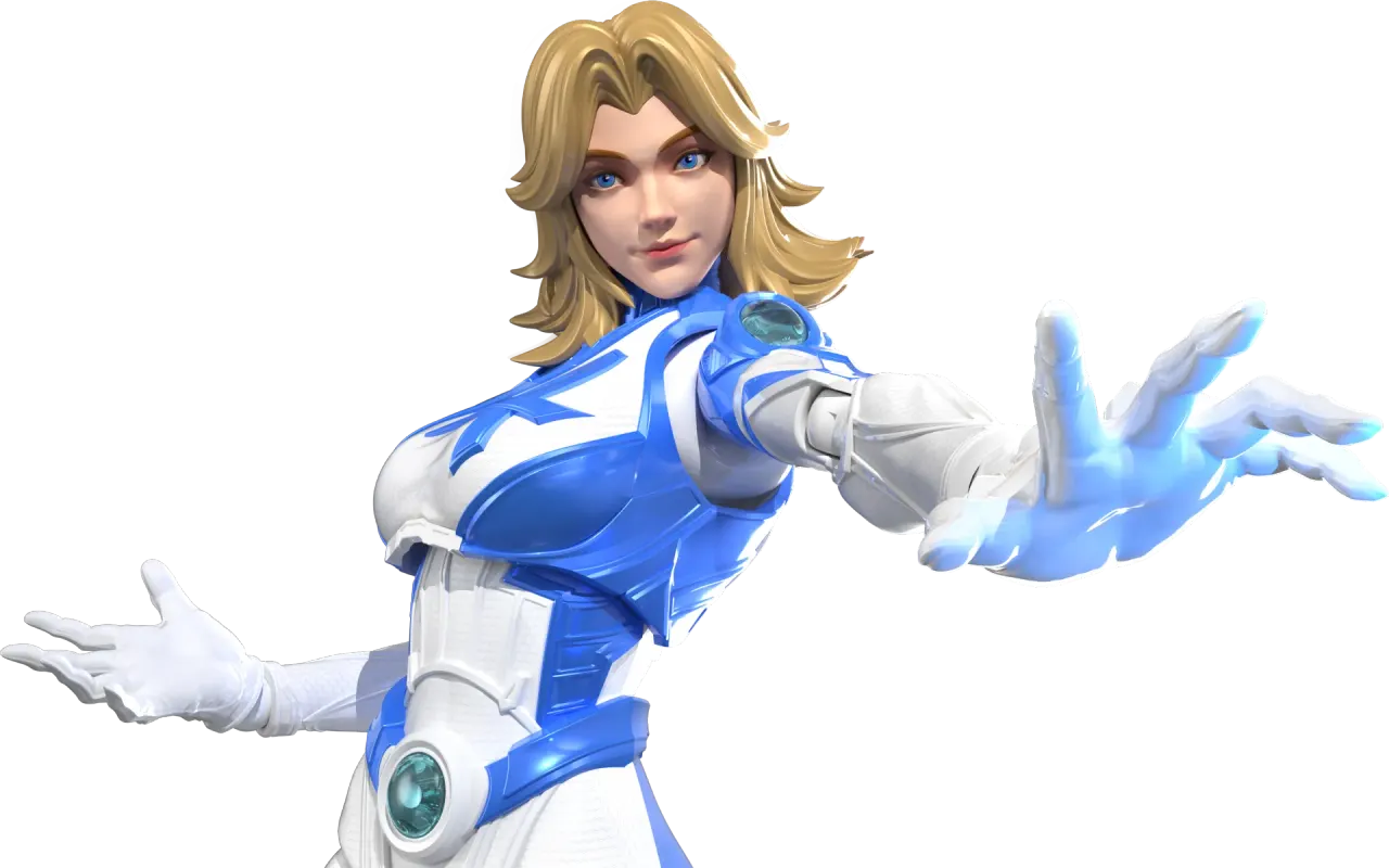 Blokees Invisible Woman Model Kit – Champion Class (Marvel Rivals) - Image 9