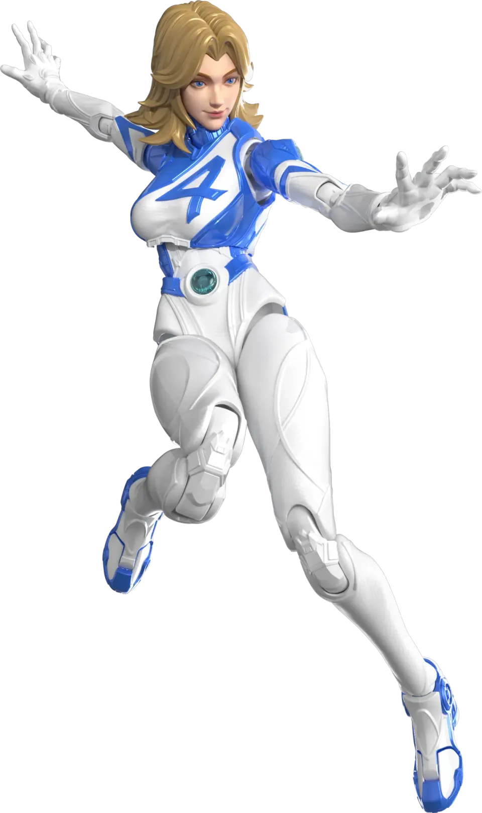Blokees Invisible Woman Model Kit – Champion Class (Marvel Rivals) - Image 8