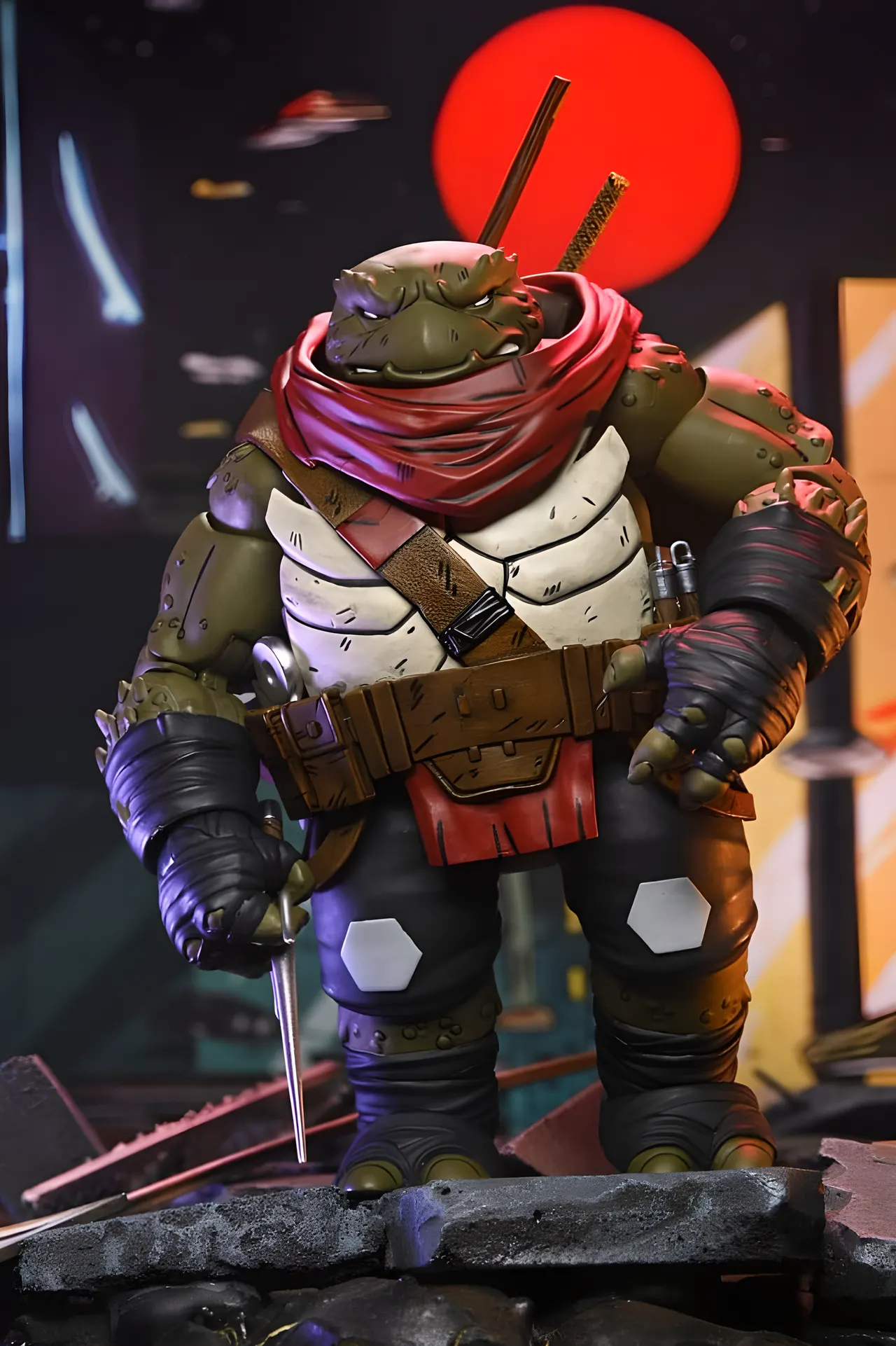 NECA Teenage Mutant Ninja Turtles Ultimate Odyn 7‑Inch Action Figure - Image 9