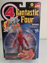 Hasbro Marvel Legends Retro Fantastic Four Human Torch 6" Figure - Thumbnail 9
