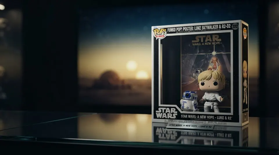 Funko Pop! Movie Poster Luke Skywalker A New Hope