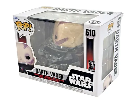 Funko Pop! Star Wars 40th Anniversary Darth Vader Unmasked Bobblehead