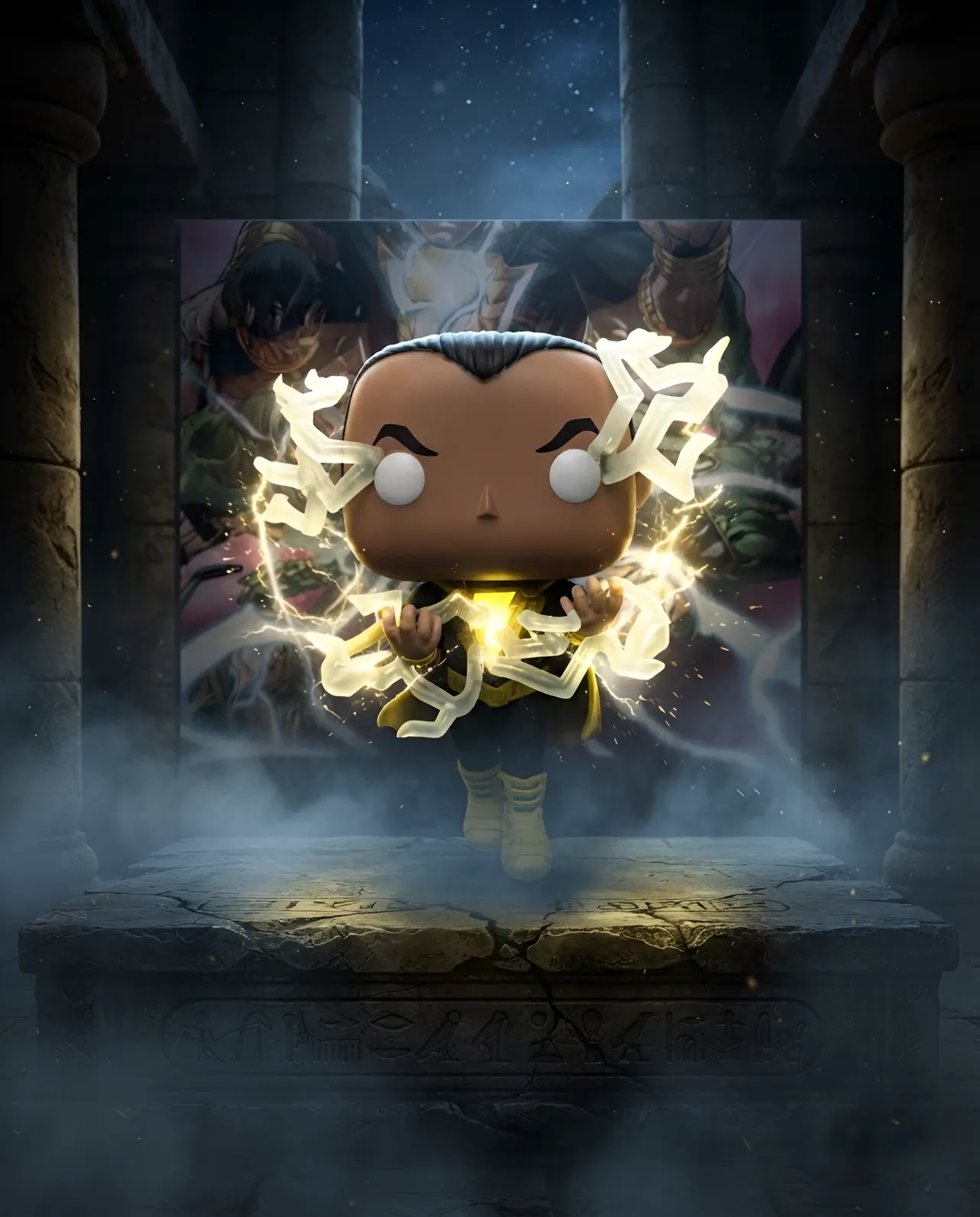 Funko Pop! Comic Cover Black Adam Glow in the Dark (DC) - Image 6