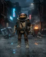 NECA Ultimate TMNT The Last Ronin Moja Action Figure – 7" - Thumbnail 13