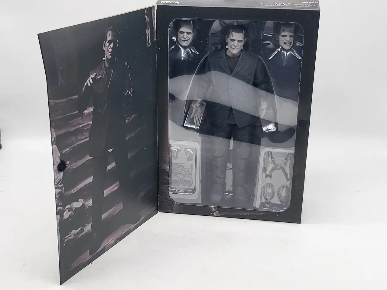 NECA Ultimate Frankenstein's Monster 7" Action Figure – B&W - Image 5