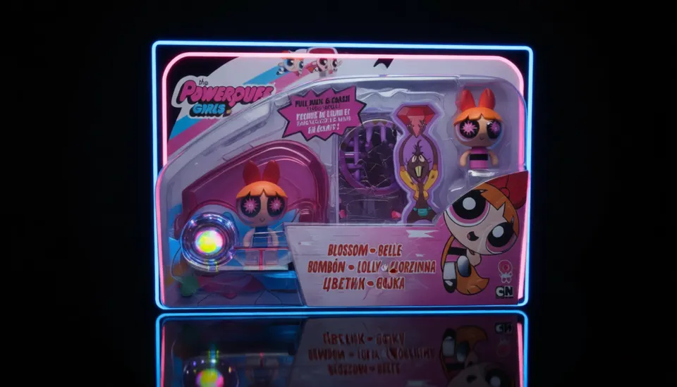 Spin Master Blossom Powerpuff Girls Action Figure – Damaged Box