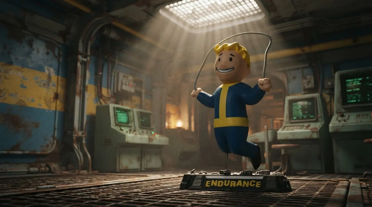 McFarlane Toys Fallout Vault Boy – Endurance Posed Figure - Image 9