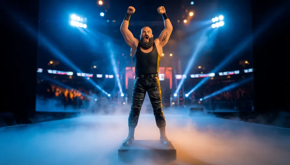 Eaglemoss Braun Strowman Hero Collector Statue – WWE