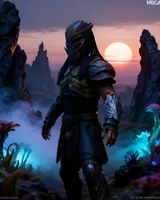 NECA Predator Ultimate Action Figure – Kwei (Badlands) – 7" - Thumbnail 4