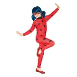 Miraculous Ladybug Halloween Child Costume – Jumpsuit & Mask - Thumbnail 1