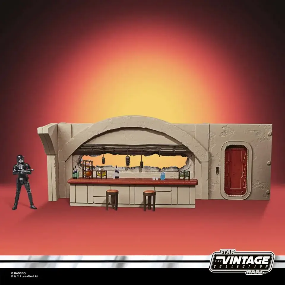 Hasbro Star Wars Vintage Cantina Playset – Imperial Death Trooper - Image 7