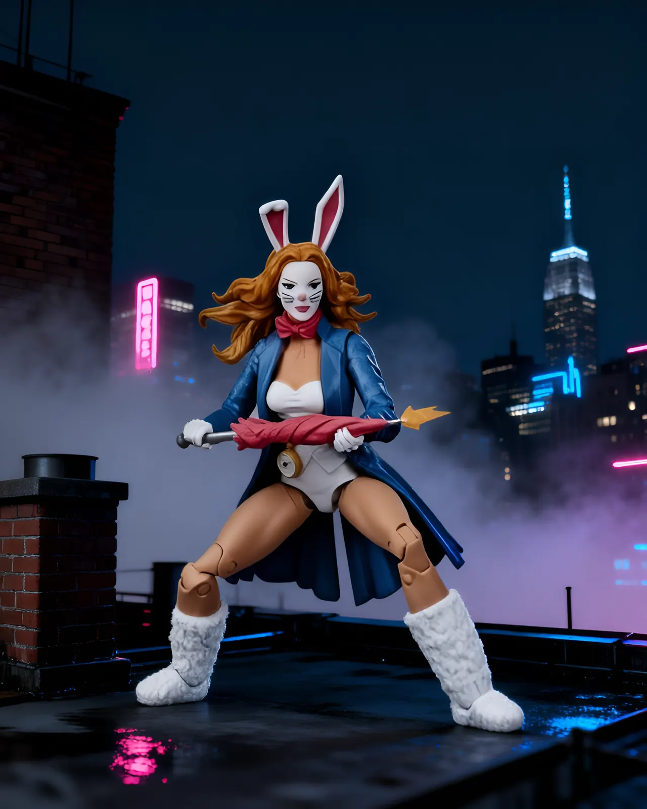 Hasbro Marvel Legends White Rabbit 6" Figure - Image 5