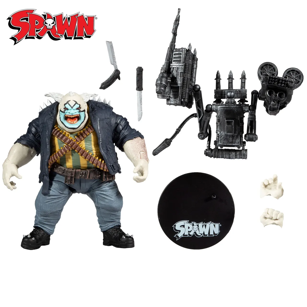 McFarlane Toys Spawn The Clown Deluxe 7" Action Figure Set - Image 1