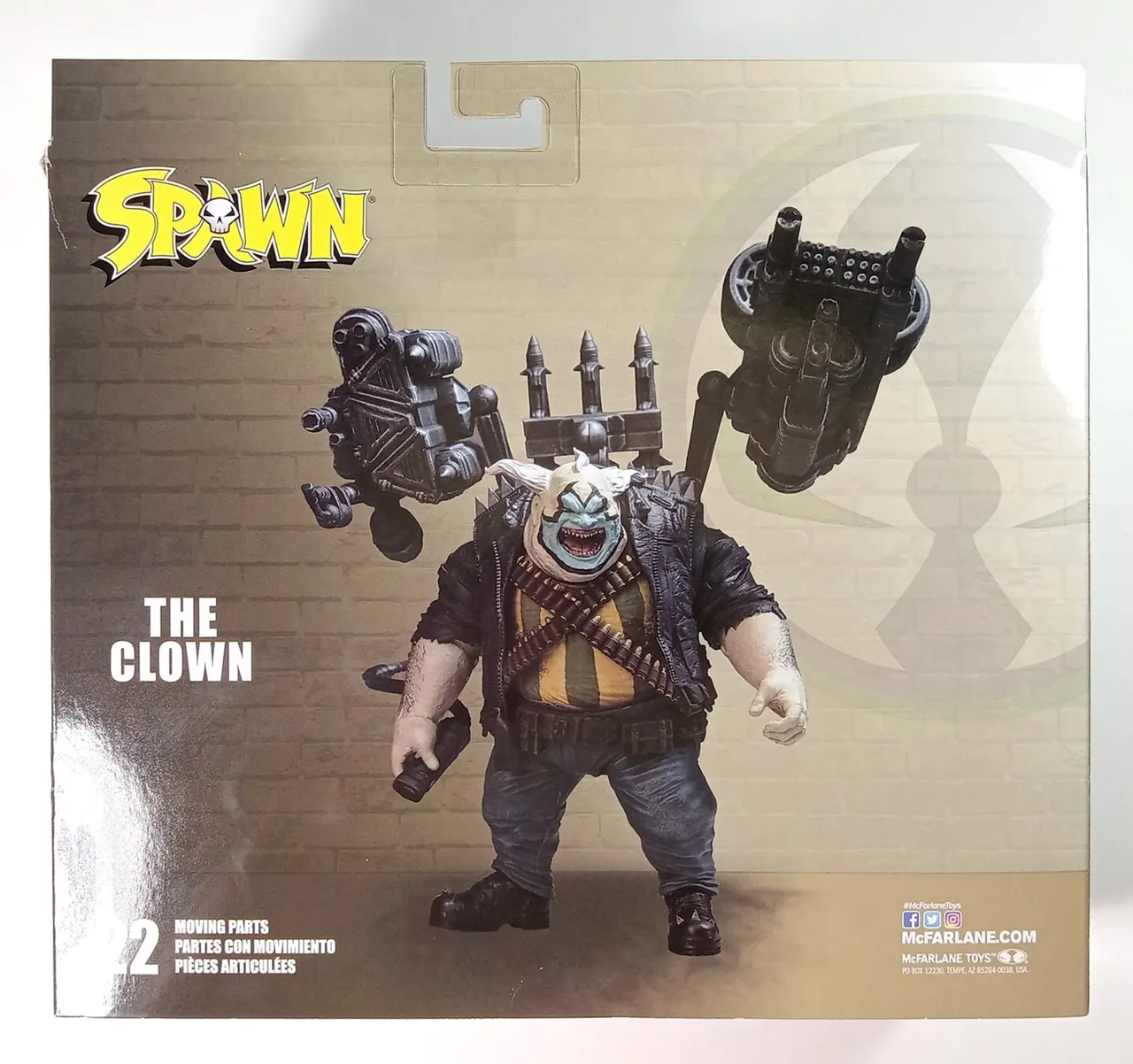 McFarlane Toys Spawn The Clown Deluxe 7" Action Figure Set - Image 13