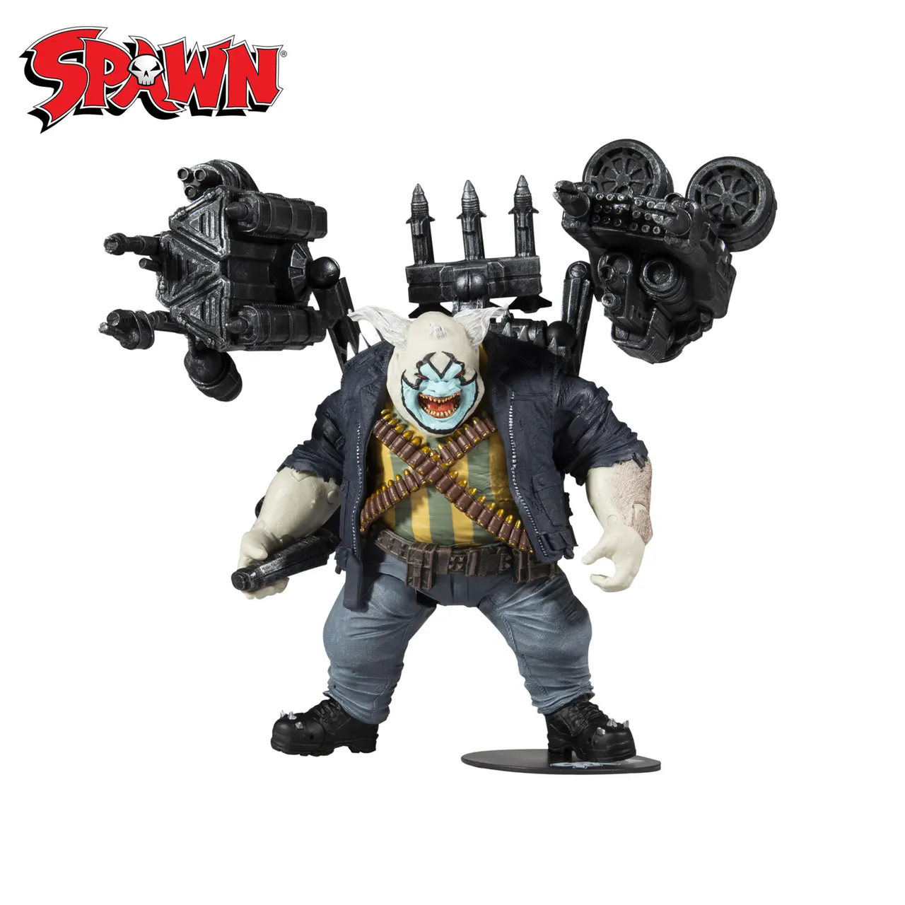 McFarlane Toys Spawn The Clown Deluxe 7" Action Figure Set - Image 5