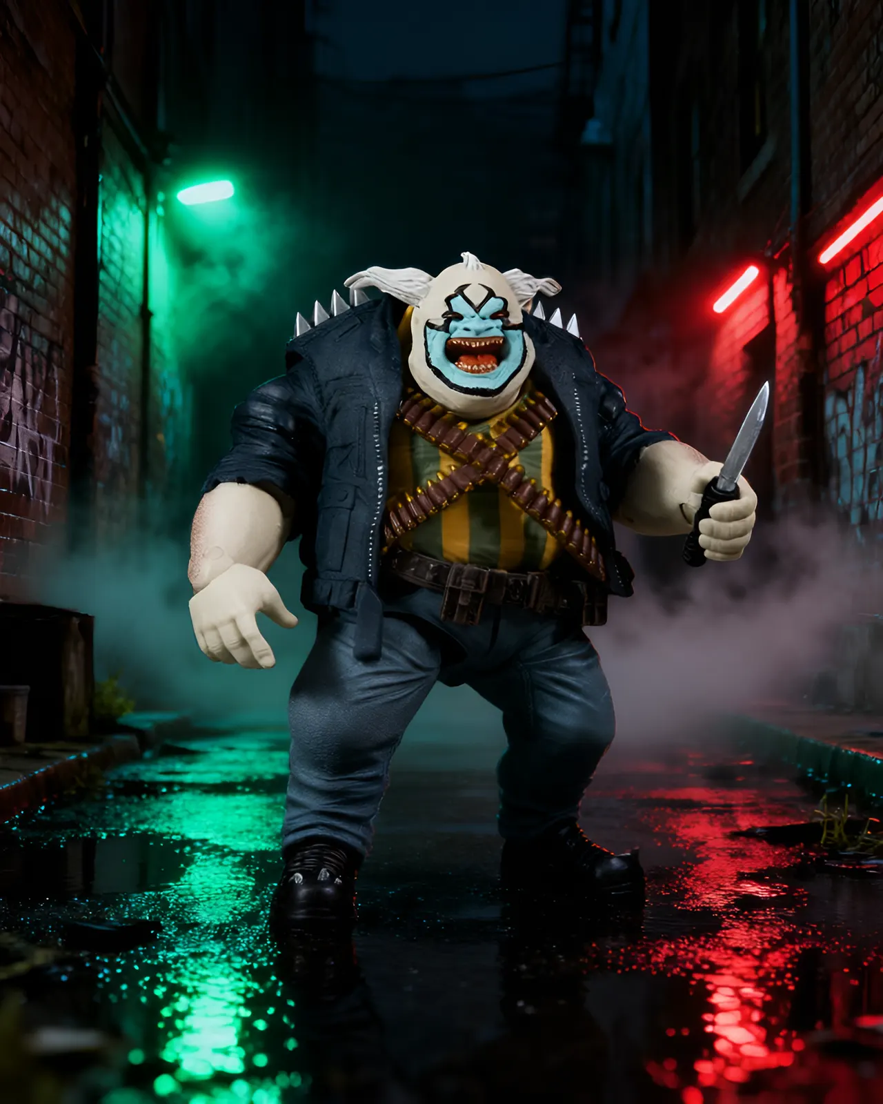 McFarlane Toys Spawn The Clown Deluxe 7" Action Figure Set - Image 16
