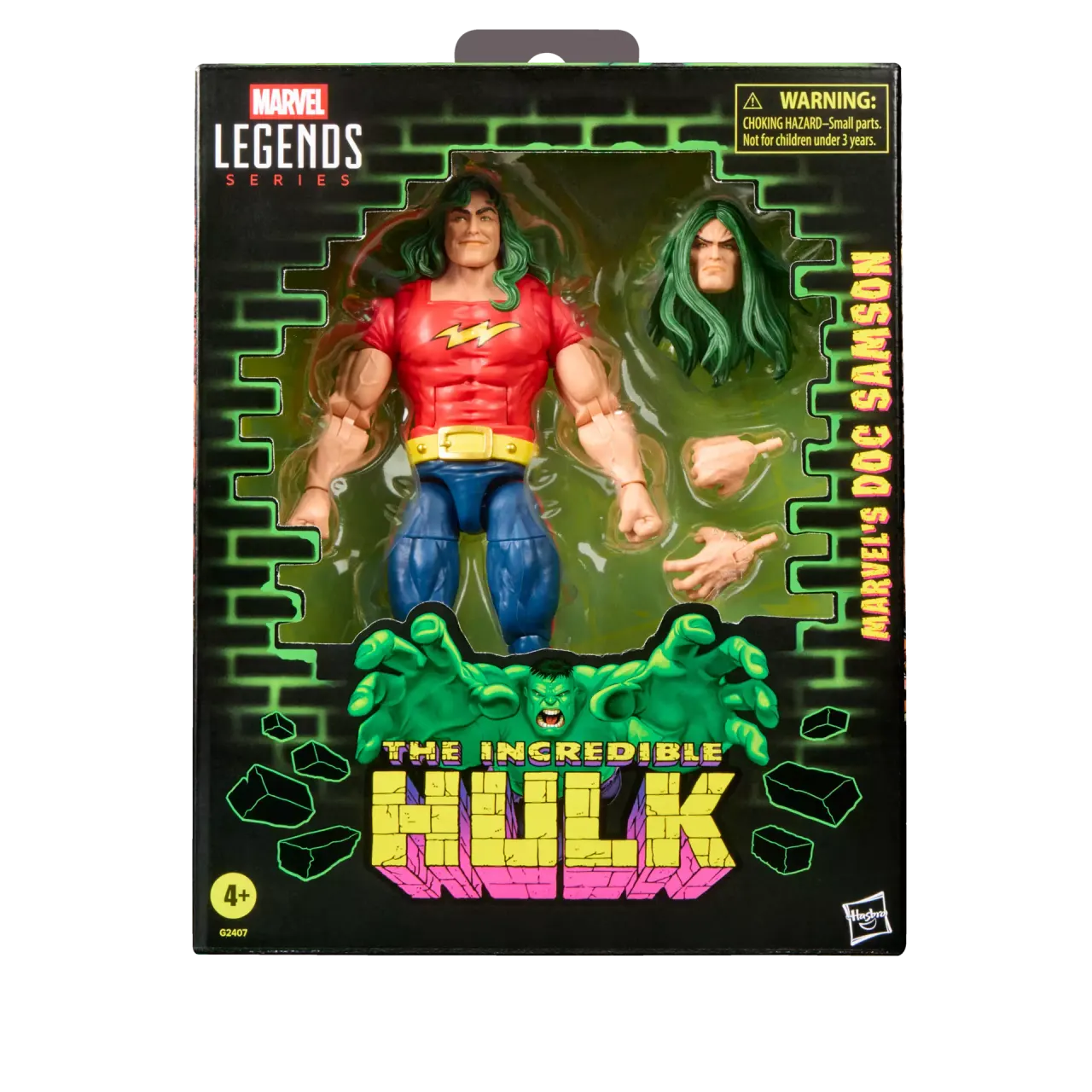 Hasbro Marvel Legends Doc Samson 6" Action Figure – Incredible Hulk - Image 11