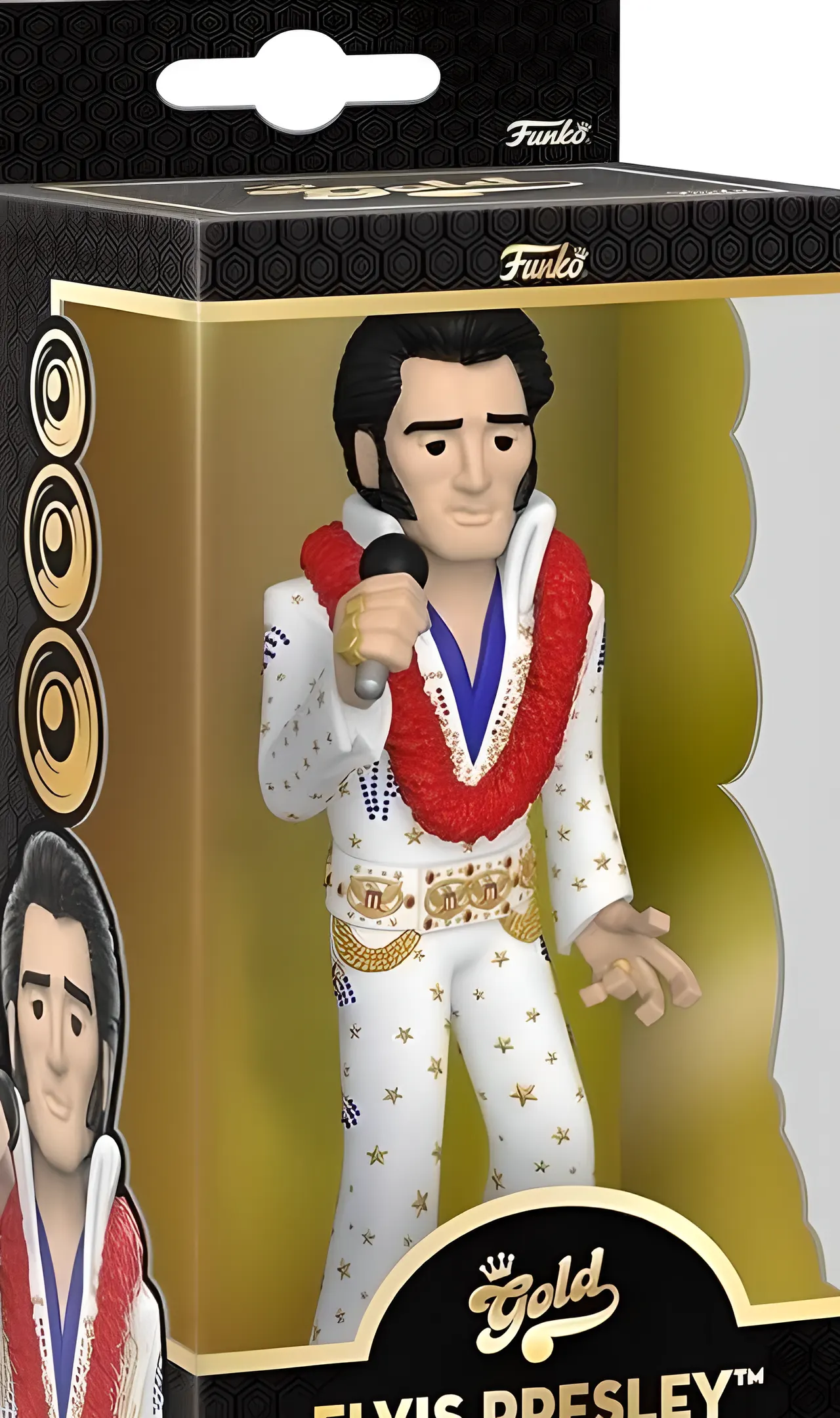 Funko Vinyl GOLD Elvis 5" Figure (Model 65779) - Image 2