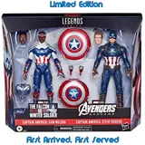 Hasbro Marvel Legends Gamerverse Captain America vs Venom 2-Pack - Thumbnail 9