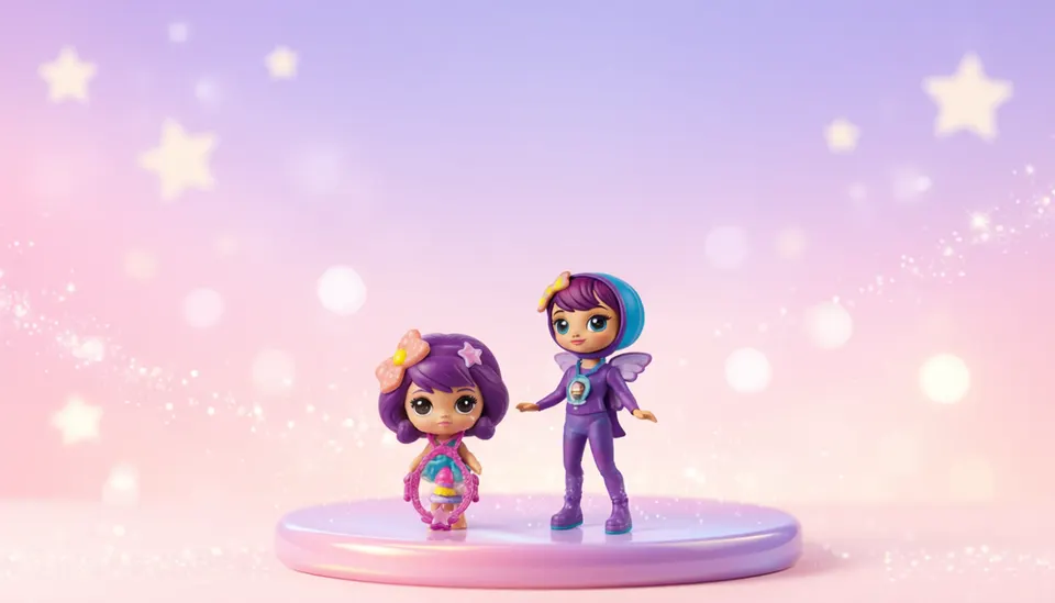 Spin Master Little Charmers Mini Doll & Necklace Set – Collectible Toy