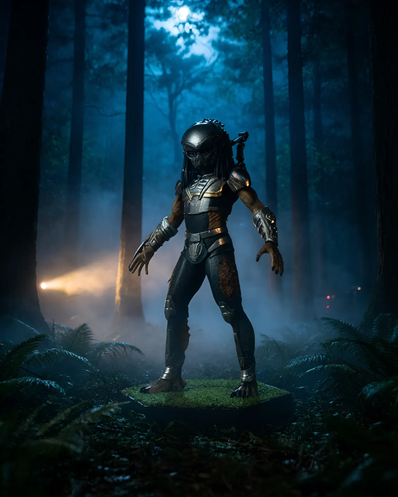 Eaglemoss Predator Figurine – 5" Hand‑Painted Resin, The Predator 2018 - Image 3
