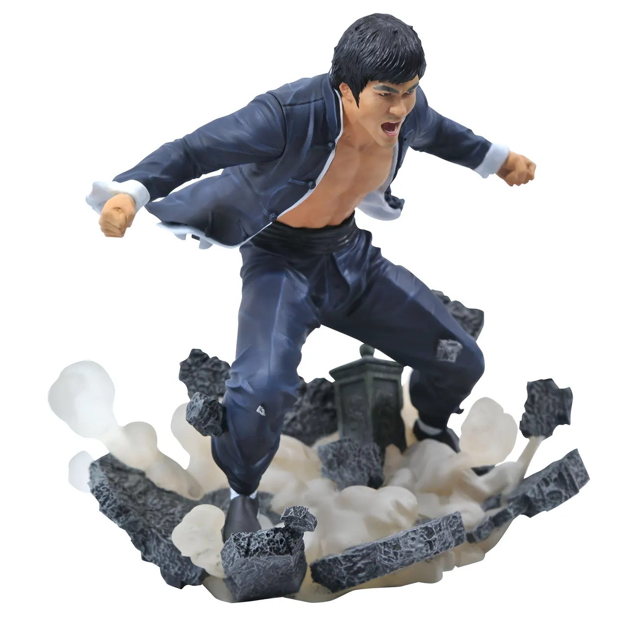Diamond Select Toys Bruce Lee Earth PVC Statue – 9" Gallery - Image 3