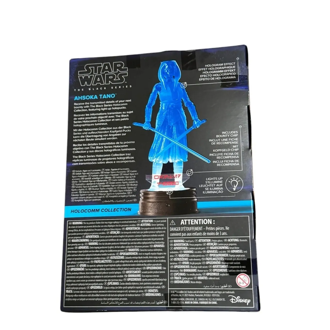 Hasbro Star Wars Black Series 6" Ahsoka Tano Holocomm Figure – B16 - Image 3