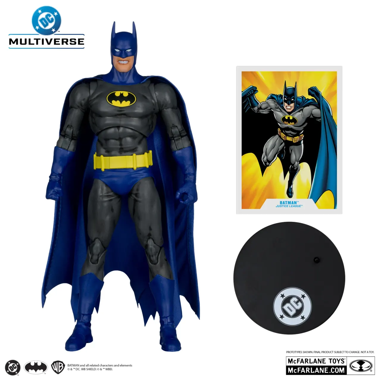 McFarlane Toys DC Multiverse Batman (90's Justice League) 7" Figure - Image 2