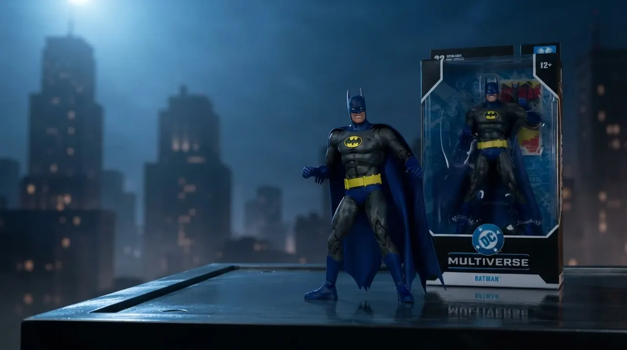 McFarlane Toys DC Multiverse Batman (90's Justice League) 7" Figure - Image 6