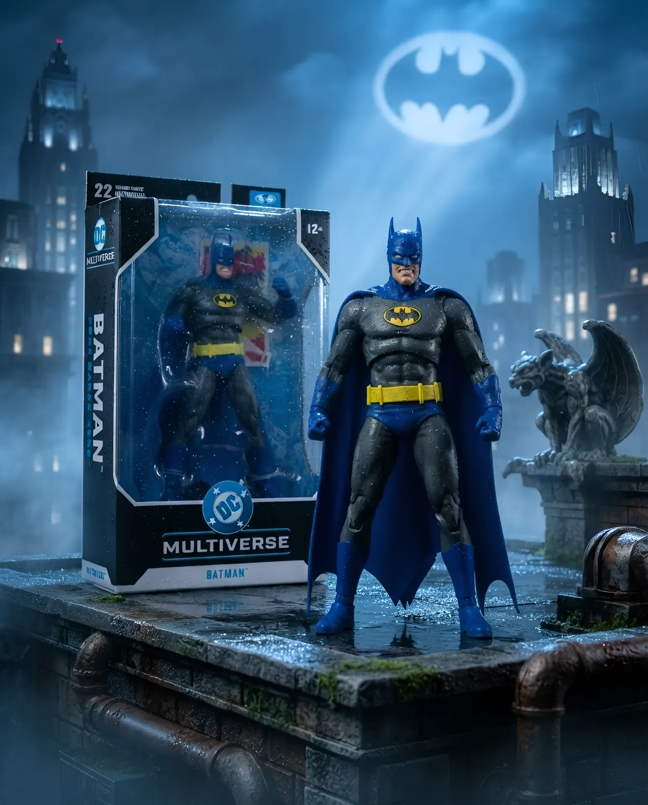 McFarlane Toys DC Multiverse Batman (90's Justice League) 7" Figure - Image 5