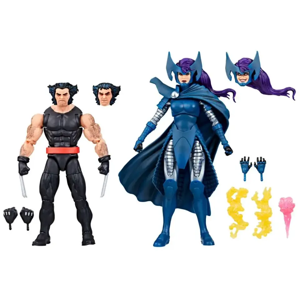 Hasbro Marvel Legends Wolverine 50th Anniversary 6" Two-Pack w/ Psylocke - Image 3