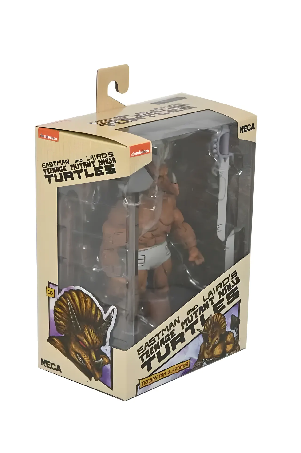 NECA Ultimates TMNT Triceraton Gladiator 7" Figure – Mirage Comics - Image 2