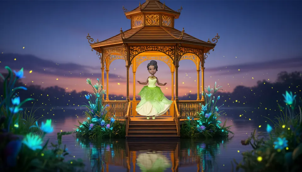 Hasbro Disney Princess Tiana Small Doll – Royal Clips