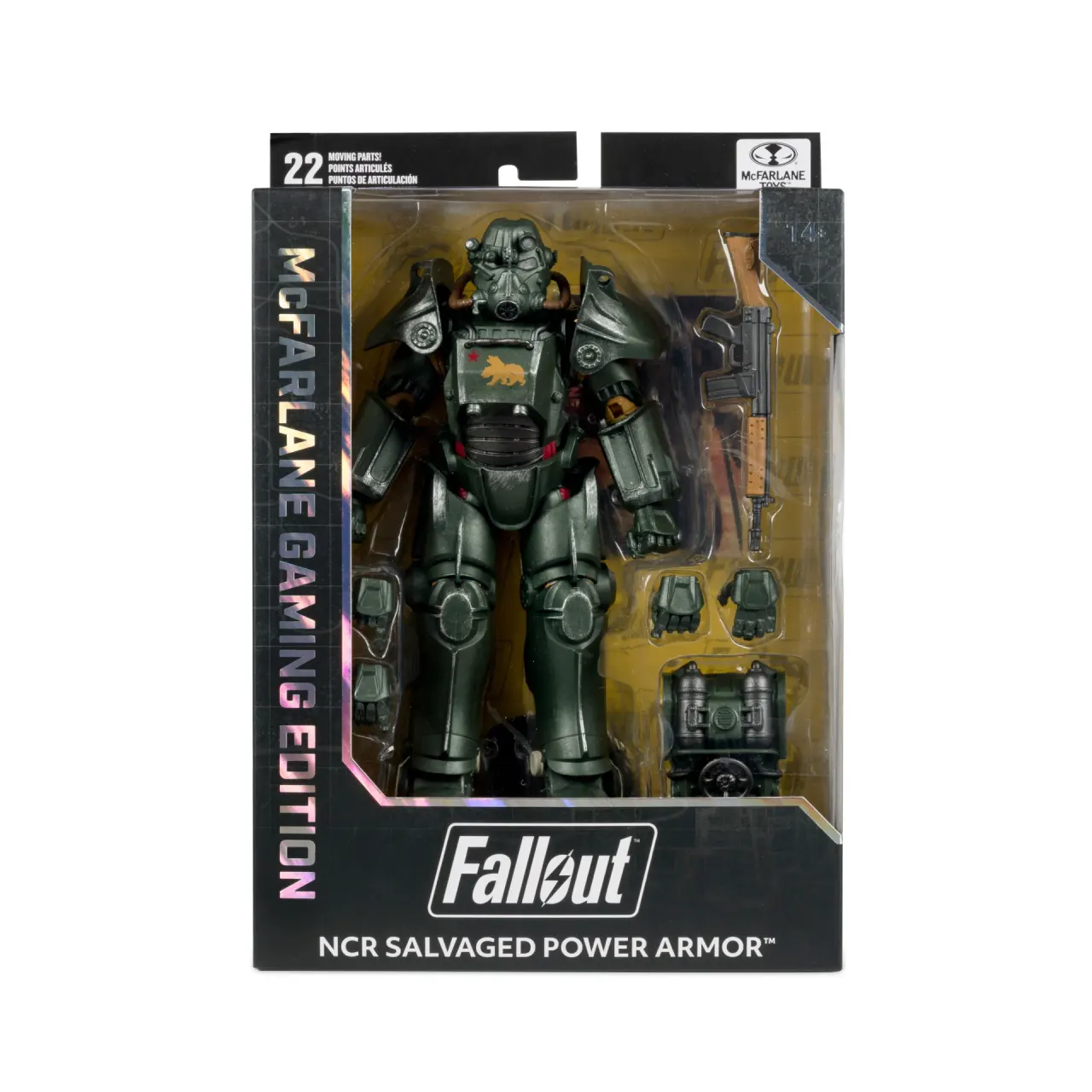 McFarlane Toys NCR Salvaged Power Armor – Fallout New Vegas 7" Edition - Image 6