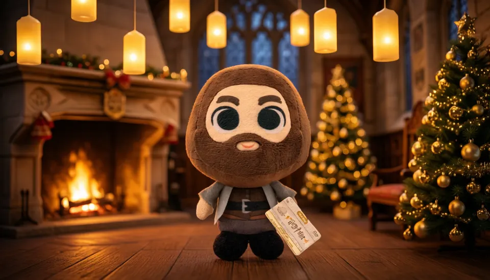 Funko Pop! Plush Harry Potter Holiday Rubeus Hagrid 4in