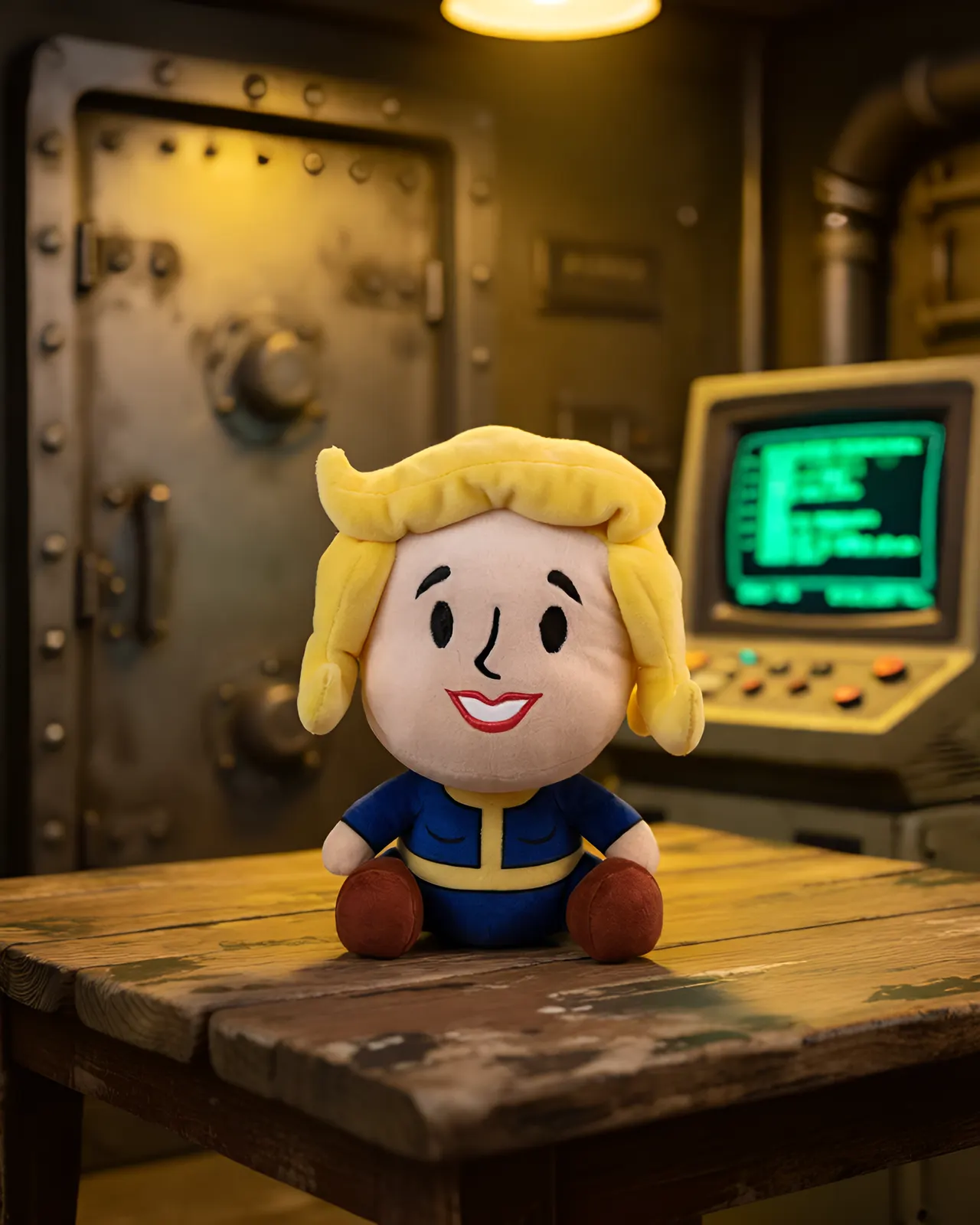 Gaya Entertainment Fallout Vault Girl Plush – Stubbins Collectible - Image 2