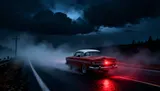 Green Light Collectibles Hollywood 1:64 Christine 1958 Plymouth Fury - Thumbnail 9