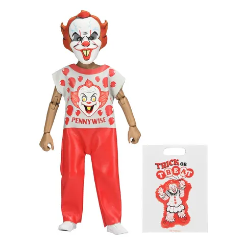 NECA Pennywise Ben Cooper Action Figure – Costume Series 9, 15 cm