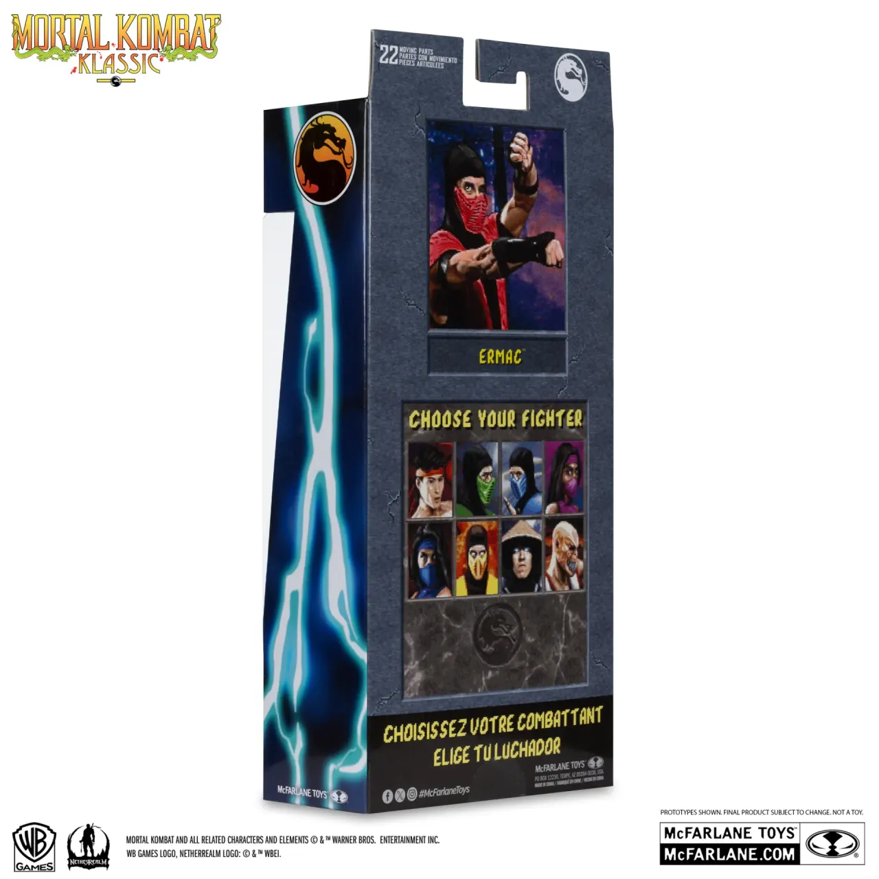 McFarlane Toys Ermac (Klassic) 7" Action Figure – Mortal Kombat - Image 6