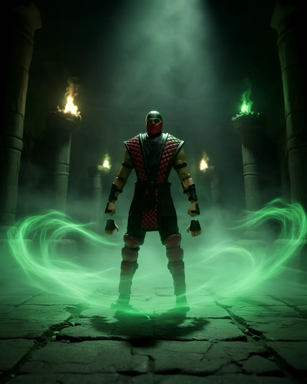 McFarlane Toys Ermac (Klassic) 7" Action Figure – Mortal Kombat - Image 7